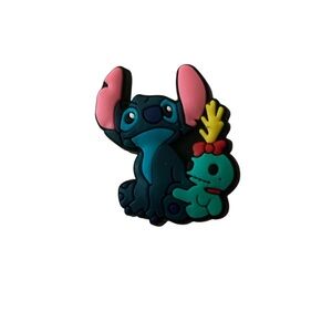 Stitch with Doll Croc Charm